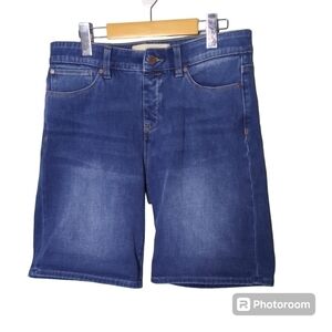 Soft Surroundings Ultimate Denim Pull On Relaxed Shorts Modal Blend Size Medium